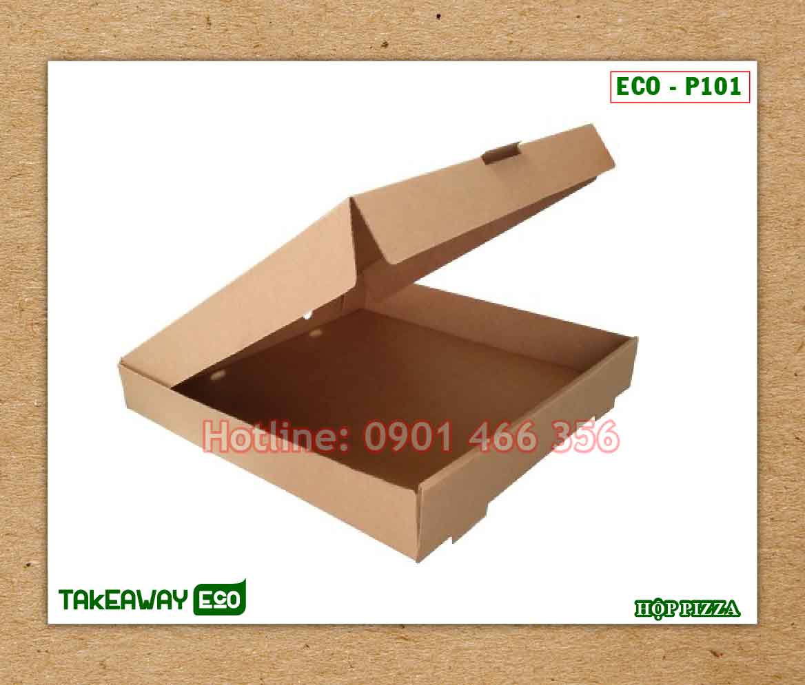 Hộp pizza giấy Kraft